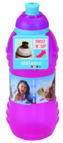 Sistema Twister Bottle, 330ml - Pink