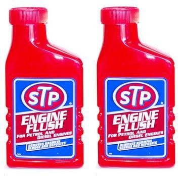 Engine Flush 450ml STP 62450EN Oil Flushing Additive 2 Bottles