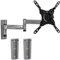 Mount-It! Supporto TV per camper, supporto da parete per TV full motion bloccabile progettato specificamente per camper o casa mobile Braccio singolo inclinabile e girevole 42 pollici max, capacità 33 libbre, compatibile VESA 200