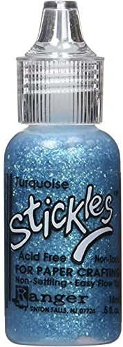 Stickles Glitter Glues Ranger Industries 1935 Stickles, Turquoise