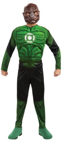 Disfraz de Kilowog musculoso Linterna Verde niño