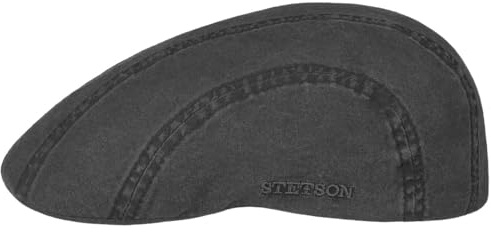 Stetson Madison Delave Schirmmütze Flatcap UV-Schutz Nachhaltig Damen und Herren Frühling Sommer