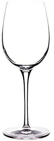 Luigi Bormioli Styles 12.75 oz Soft White Wine Glasses (Set of 2), Clear