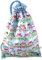 bettina bruder - Turnbeutel Sportbeutel Wäschesack Eulen auf Zweigen blau - ca. 28 cm x 39 cm