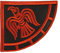 Seltener Wikinger Raben Banner Odin Morale Stickerei Hook Patch