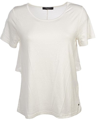 Teddy Smith – Tiara Middle White MC Tee L – T-Shirt, kurzärmelig Gr. S, elfenbein
