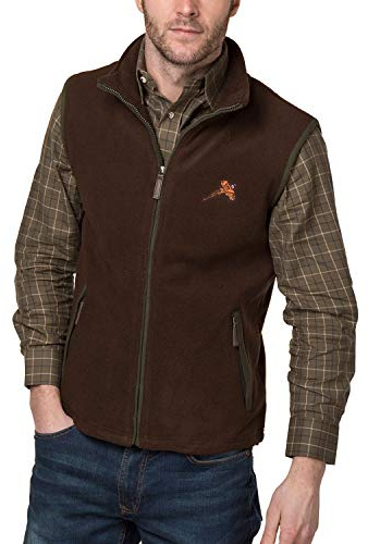 Rydale Gransmoor Fleece Gilet Brown