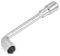 sourcing map 17mm Metric L Shaped Angled Open Hex 6 Point Socket Wrench