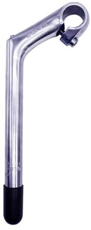 SENQI 22,2 * 25,4 mm Galvanik Schwanenhals Aluminiumlegierung 80 * 220 * 240 Stiele mit Zähnen BSB040 (Silber)