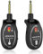 LEKATO Ricevitore trasmettitore per chitarra system per chitarra wireless System wireless per chitarra digitale ricaricabile per basso elettrico (L6)