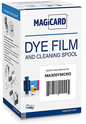 Magicard MA300YMCKO Farbband – YMCKO – 300 Drucke mit Bodno Software-Demo