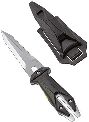 Salvimar Goemon, Coltello Unisex Adulto, Nero, 19,5 cm