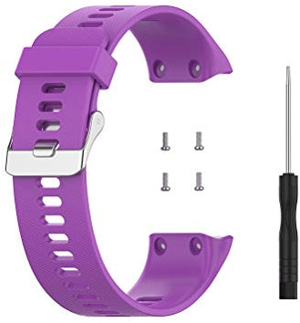 MeiLiu Bracelet de Remplacement en Silicone pour Garmin Forerunner 35 / Forerunner 30 / ForeAthlete 35J / Forerunner 35J