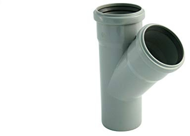 STEMAX-Wassertechnik Marley HT Abflussrohr HTEA-Einfach-Abzweig 45° in verschiedenen Ausführungen, Größe: DN40/40