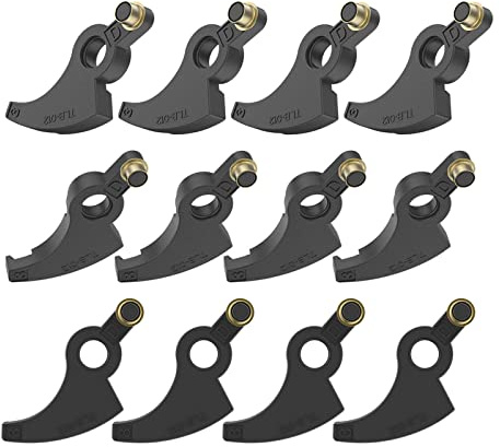 YWNYT Lot de 12 leviers de rechange pour tondeuse Black & Decker # 90567077 pour tondeuse à gazon NST2118 LST220 LST136
