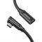 aceyoon USB C Extension Cable 0.5m PD 240W 20Gbps USB 3.2 4K 60Hz USB C Male to Female Right Angle Type C Extension Lead Fast Charge QC 3.0 Compatible with MacBook Galaxy S24 S23 Ultra (0.5m)