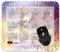 2025 Calendar Mouse Pad,Butterflies Flowers Flying AbstractDesktop Notebook Mouse Mat for Working and Gaming