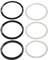 Baoblaze Fahrrad Tretlager Set Ersatz Kurbel Fahrrad Tretlager Dichtung 6 Stück für BB86/91/92/PF30/BB30, 30MM