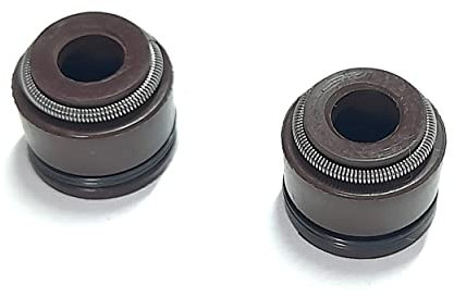 Ventilschaftdichtung Satz mit Federn 4.5x10.5x7.8 für 50ccm China Roller 2 Stück