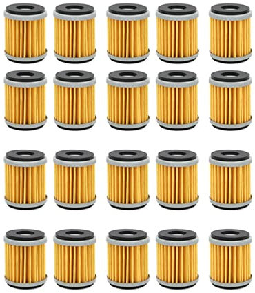 R125 Ölfilter passend for Yamaha WR250F WR450F WR250X WR250R YZ450F YZ250F YZ250 YFZ450 YZF R125 125 WR 125R 125X YZ 250 250F 450F 450 ( Color : Pack 20 )