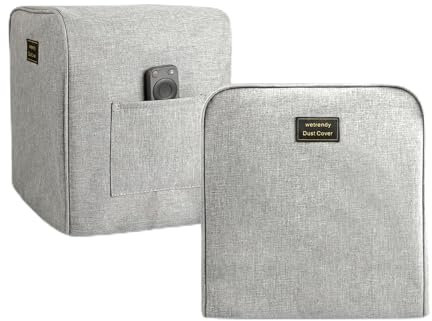 Housse Anti-poussière pour projecteur JMGO N1 Pro/N1 Ultra, étanche avec Poche pour Accessoires (Gris)