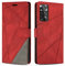 SONWO Case for Xiaomi Redmi Note 11 4G / Redmi Note 11S 4G, PU Leather Flip Wallet Case Magnetic Closure Cover Card Slots Phone Case for Redmi Note 11 4G / Redmi Note 11S 4G, Red