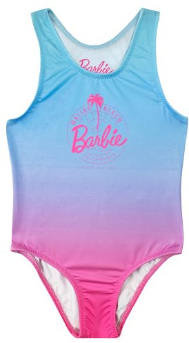 Barbie Disfraz Bañador Niña Una Pieza | 3-4 años | Producto Oficial