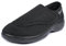 Aerosoft Reha-Halbschuh Stretch 17 Damen Herren Weite G-H Klettverschluss rutschhemmend (schwarz, Numeric_43)