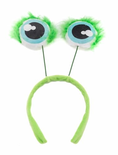 Deiters Haarreifen Alien Augen grün