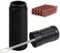 Tubeless Reparaturset und 20 Stück Tubeless-Flicken - Tubeless Fahrradreifen Reparaturset tubeless Reparaturset Fahrrad für MTB und Fahrrad - Tire Repair Kit für Unterwegs