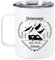 GRAZDesign Kaffeebecher Camping mit Spruch, Thermobecher Edelstahl 350ml, Geschenke für Camper Glühweinbecher