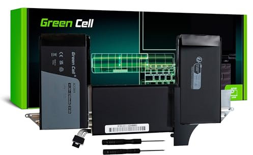 Green Cell Batteria A2389 per Apple MacBook Air M1 13 A2337 (2020) Portatile (2700mAh 11.3V Nero)