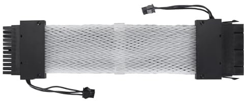 Cable de PC de Sincronización ARGB de 24 Pines, Luz Principal Dual Direccionable Colorida del Cable de Extensión RGB para Computadora