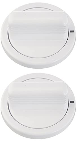 JDigJid 2X WE01X10160 - Botón de temporizador para lavadora y secadora, sustituye a AP3207448 PS755794 WE01X10069
