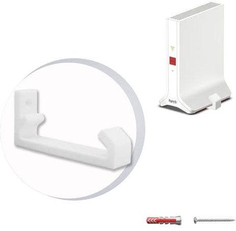 Naturalspring Wall Mount for AVM Router Mesh Repeater 3000AX & 6000 Stable Router Mounting Includes Mounting Set Cable Management