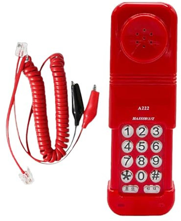 Dawutocap Telephone Landline For Hotel Corded Telephone Desktop Telephone With Telescopic Covers And Redial Function