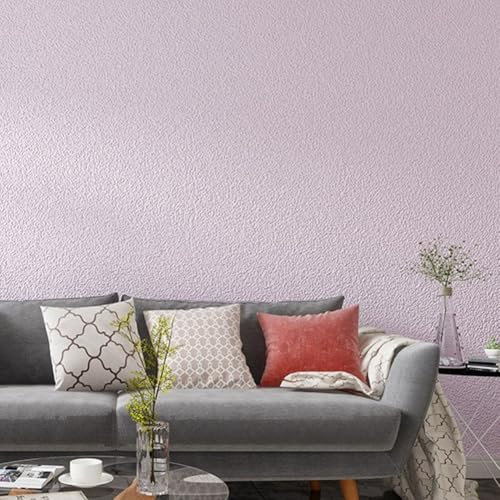 Papier peint imperméable facilement découpable, personnalisez votre espace tout en sécurité des enfants avec un matériau doux (rose clair)