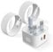 For ipad charger/iPhone Charger,25W ipad charger&2Pack Fast Charger Cable,6ft, For iPad/iPhone 16 15 14 13 12 11 Pro Max XS XR