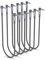 RUXELY 6.35mm Gitarren Patchkabel 0.6M 6Pack,90 Grad 1/4 Stecker Instrument Pedal Kabel,30CM Guitar Klinkenpatchkabel,Winkel Patch Cable für Gitarreneffekte,Gitarre/Bass Effektpedale,Pedalboard