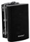 OMNITRONIC WP-4S ELA-Wandlautsprecher | 2-Wege-Lautsprecher mit Halterung, 100 V, 20 W RMS