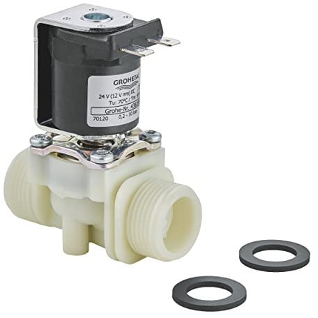 GROHE Magnetventil (Wandmontage, Griffe aus Metall, Herstellergarantie: 5 Jahre), 43828000