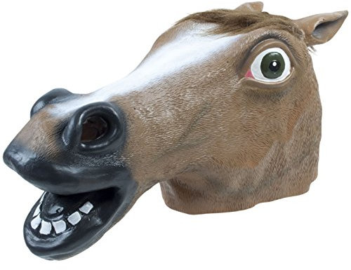 Pferdemaske Vollmaske Pferd Maske Karneval Fasching Tiermaske