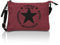 Glamexx24 Damen Clutches Tasche Handtaschen Schultertasche Umhaengetasche mit Stern Muster Tragetasche