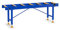 MSW RT-400 Rollenbahn höhenverstellbar 62-108 cm Rollentisch 200 x 42 cm max. 400 kg 7 Rollen Abstand 25 cm