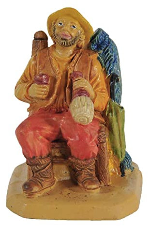 Rossi Rosa Man Bere Legno Tipo Vino, Altezza 6 cm, Multicolore, Taglia Unica