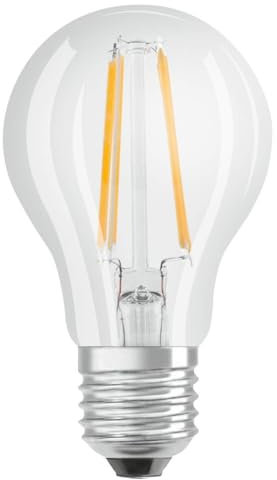 OSRAM LED SuperStar Classic A60 Dimmbare LED Lampe für E27 Sockel, Birnenform, FIL, 806 Lumen, warmweiß (2700K), Ersatz für herkömmliche 60W Glühbirnen, 1er-Pack