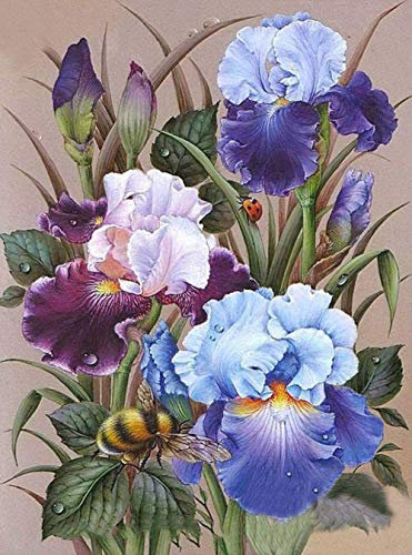 Diamond Painting 30x40cm Broderie Diamant Kit Complet Puzzle Diamant Painting Point de Croix Kit Peinture Diamant Strass Kits pour Adultes Debutant Loisirs Créatifs Peinture Perle Diamant a Coller