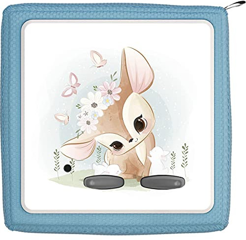 TheSmartGuard Film passend für die Toniebox | Schutzfolie Aufkleber | Deer Kits mit Butterflies