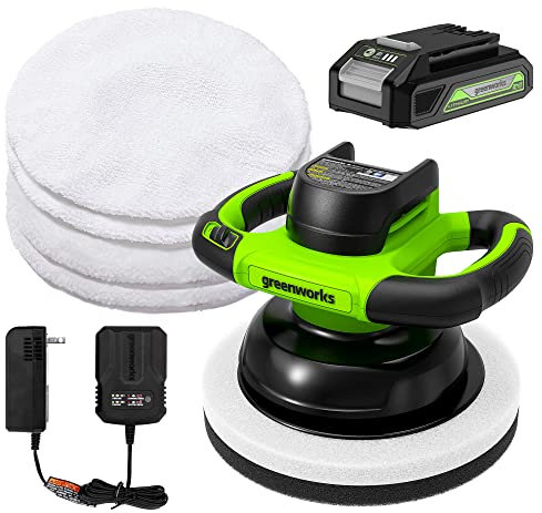 Greenworks 24V Wireless Car Buffer and Polisher