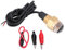 Tomotato Ablassschraube für Boote, Marineboot, 12 V, Messing, Glas, Blau, U-Boot Lampe, IP68, wasserdicht, Unterwasserbeleuchtung, Ablassschraube, 1/2 Zoll NPT